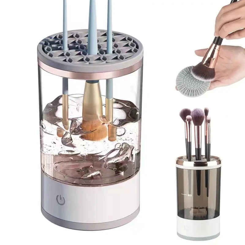 Beauty And Makeup Quotes - Pembersih Kuas Makeup Elektrik Otomatis USB