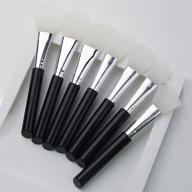 Huda Beauty Makeup Brush Set - 7 Buah Kuas Masker Wajah Silikon
