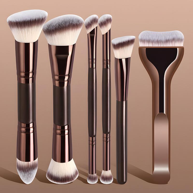 Huda Beauty Makeup Brush Set - Set Kuas Rias Wajah Dua Sisi