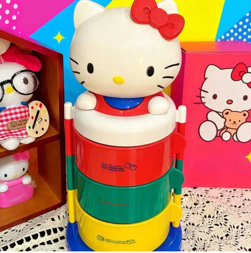 Beauty Makeup Desk - Kotak Penyimpanan Karakter Kartun Hello Kitty