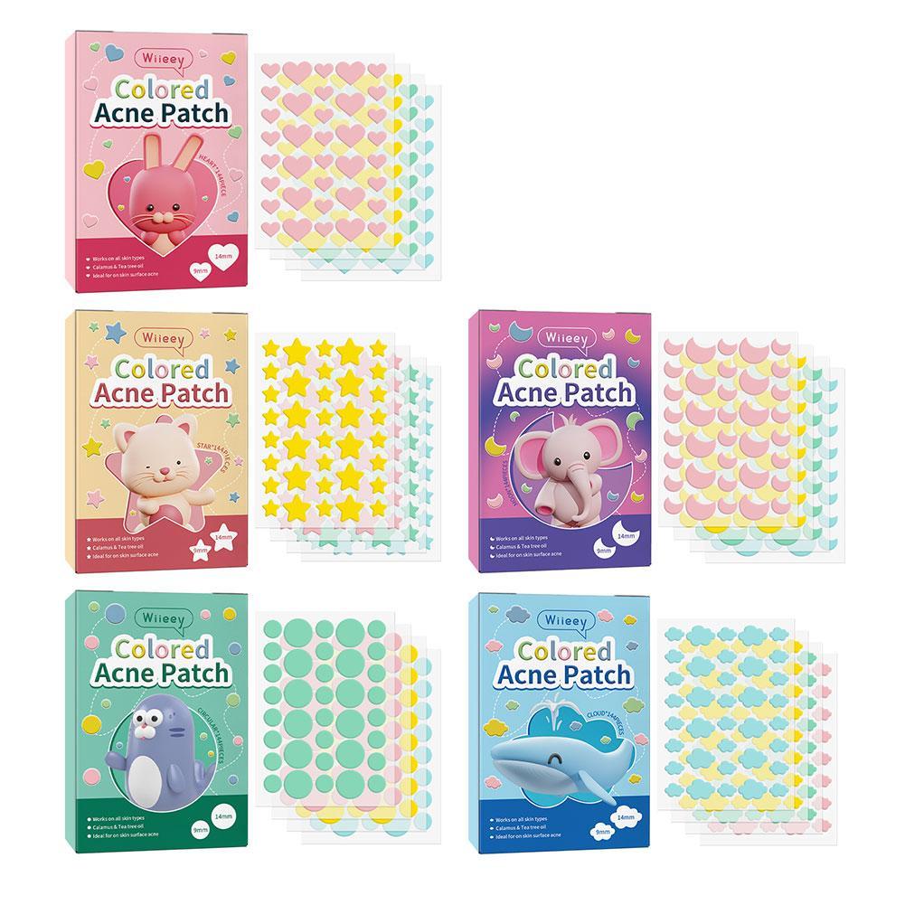 Beauty Zone Makeup - 144 Patch Penutup Jerawat Berwarna-warni Tak