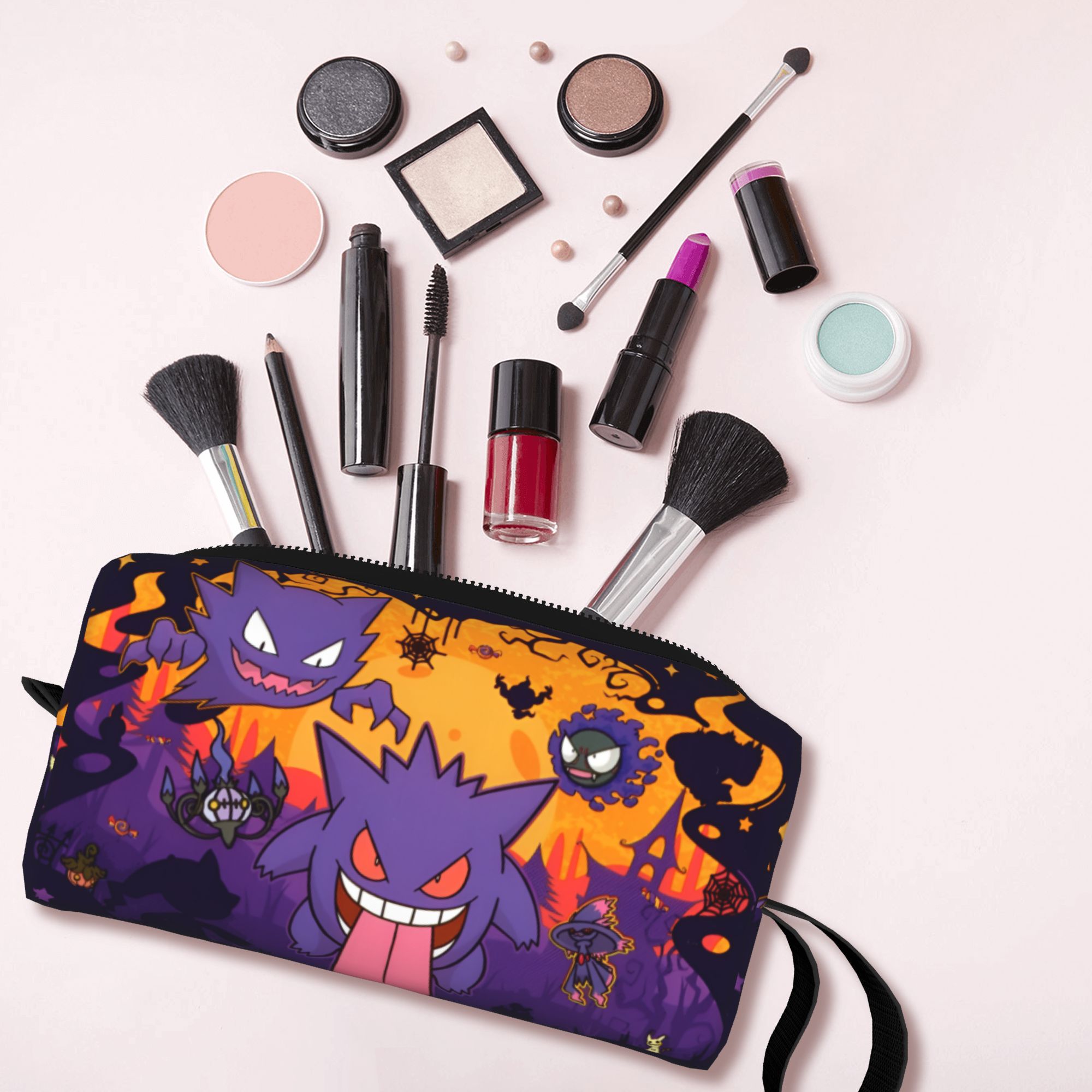 Beauty Makeup Kit Box - Tas Perlengkapan Mandi Pokemon Gengar Kustom,