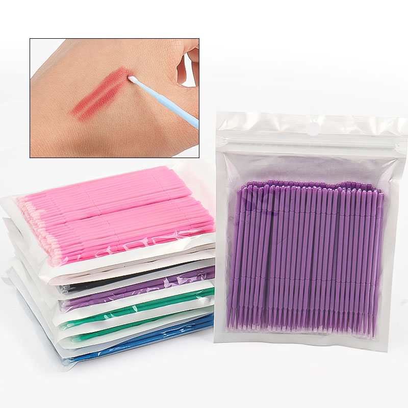 Beauty Makeup Brands - 100PCS/Kantong Swab Pembersih Ekstensi Bulu Mata