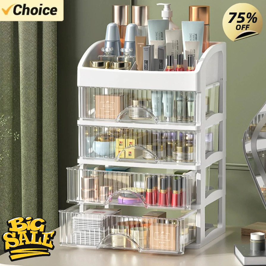 Beauty Makeup Desk - Kotak Penyimpanan Makeup 5 Lapis Baru