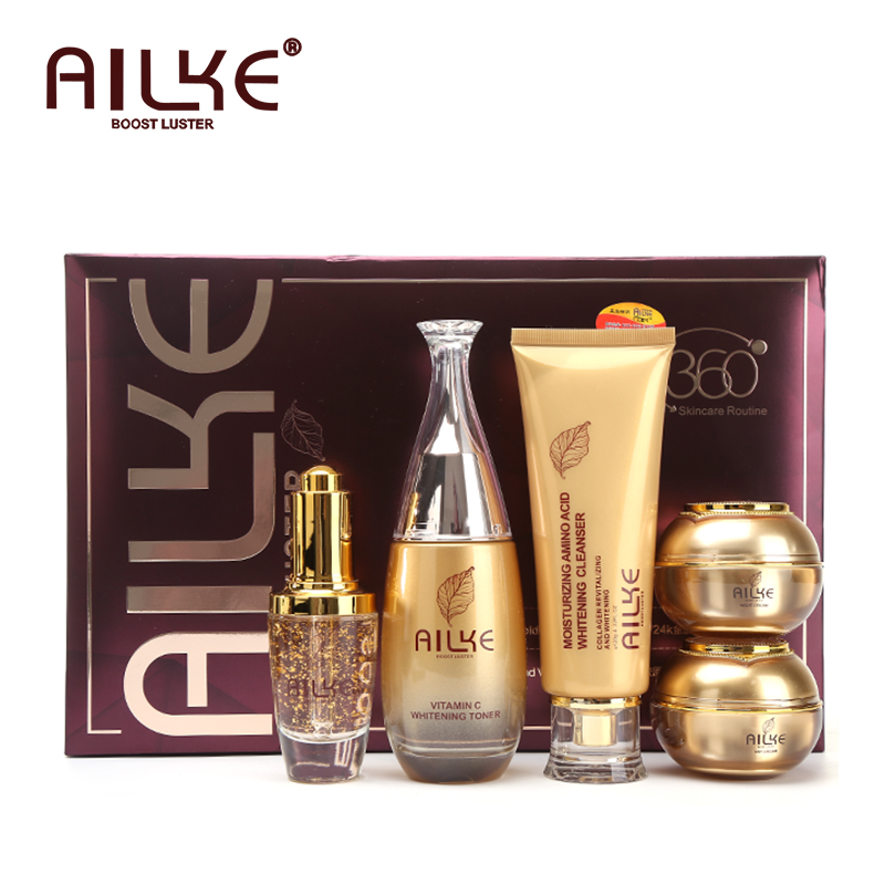 Beauty Makeup Kit - AILKE Set Perawatan Kulit Pemutih, Mengurangi