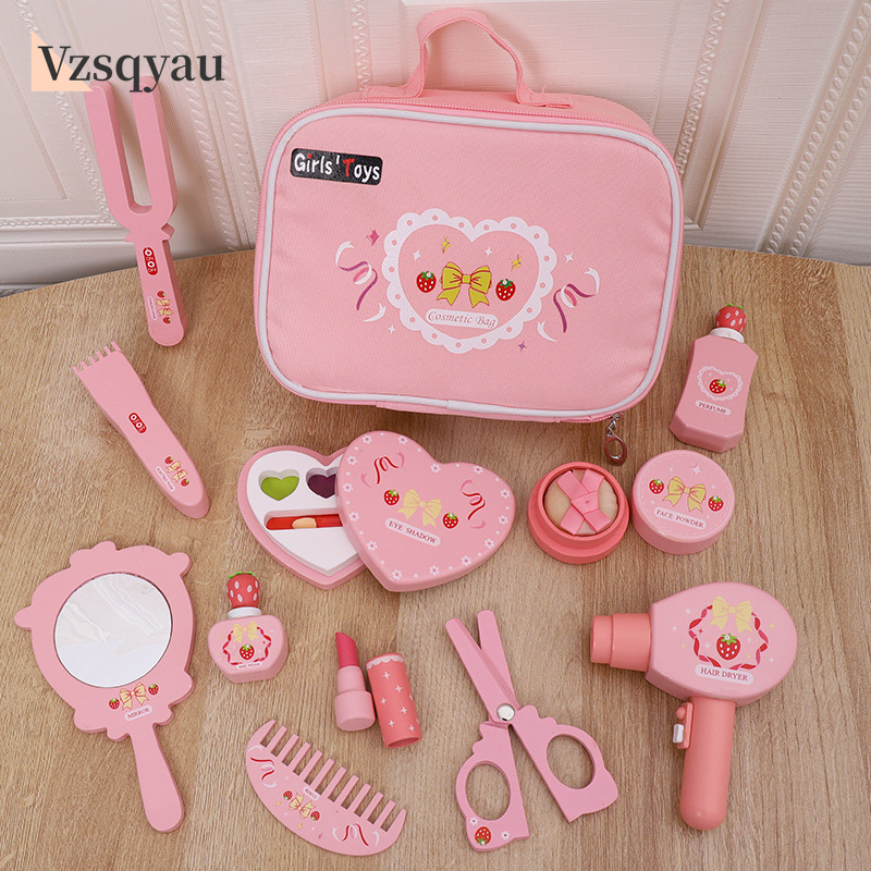 Makeup Beauty House - Mainan Rumah-rumahan Kayu Anak-anak Tas Rias
