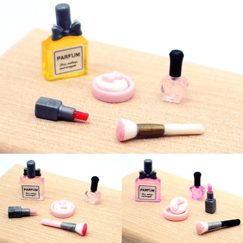 Beauty Makeup Kit - 1 Set 1:12 Miniatur Rumah Boneka