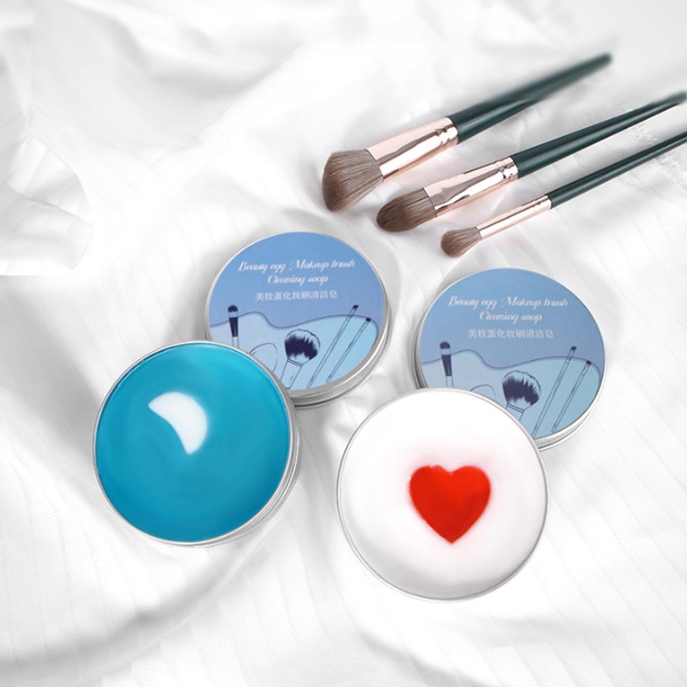 Beauty Home Makeup - 1Set 50/100G Sabun Pembersih Kuas Rias