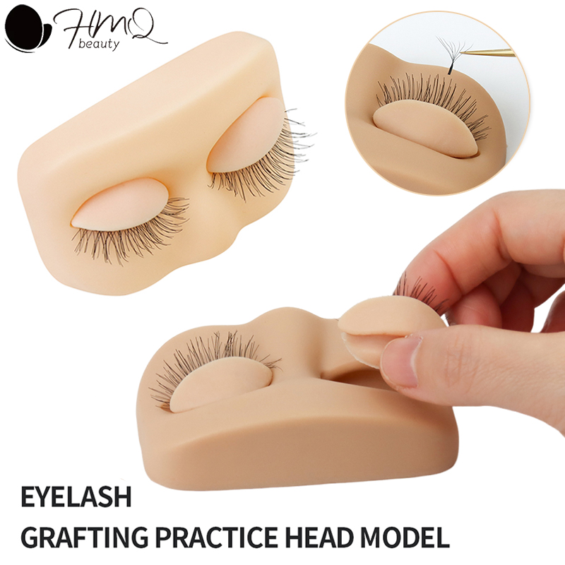 Beauty Makeup Training - Kepala Latihan Ekstensi Bulu Mata dengan
