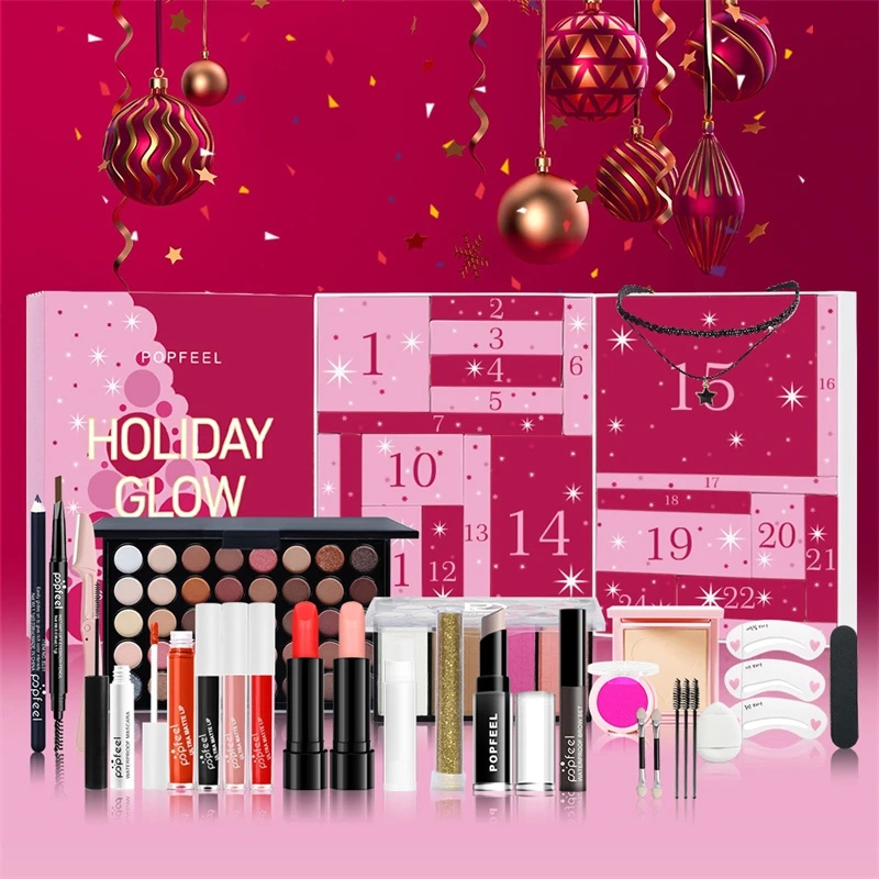 Makeup Beauty House - Set Rias Wajah Natal Countdown 24-Piece,