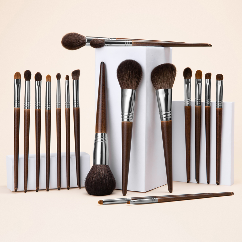 Makeup Beauty Ro - Set Kuas Rias Rambut Kambing Alami