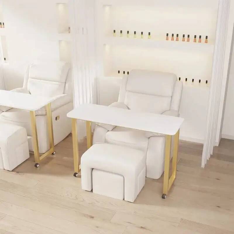 Makeup Beauty Lounge - Meja Kuku Desainer Trendi, Meja Kecantikan