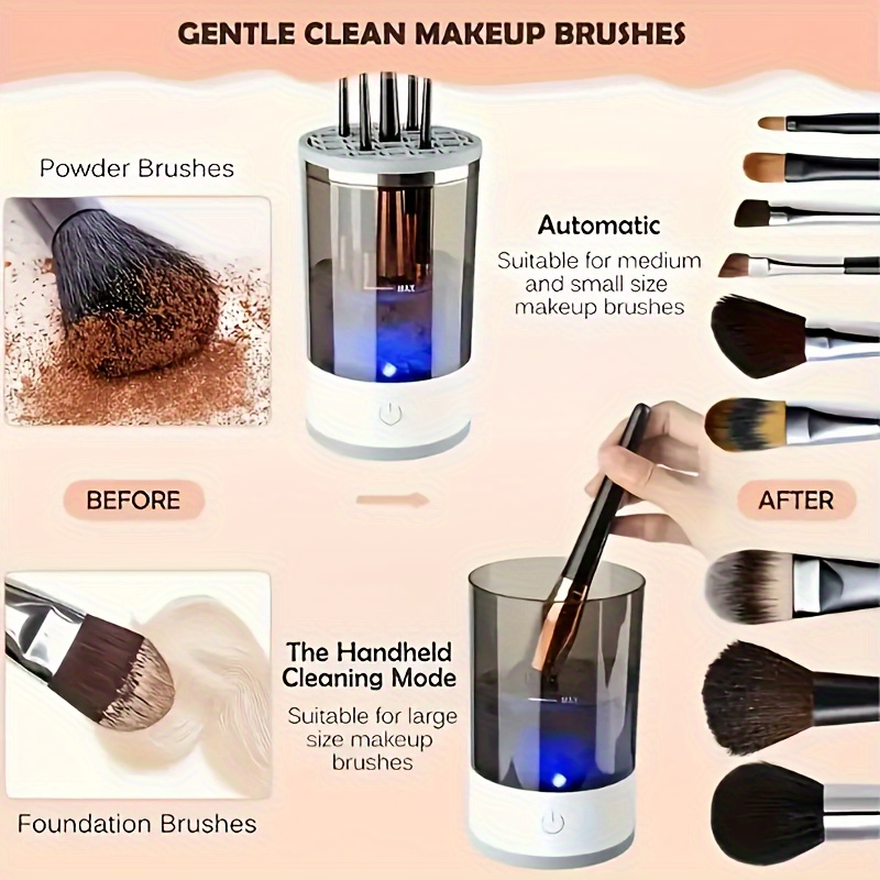 Pembersih Kuas Makeup Elektrik - Beauty And Makeup Quotes ulasan dan harga