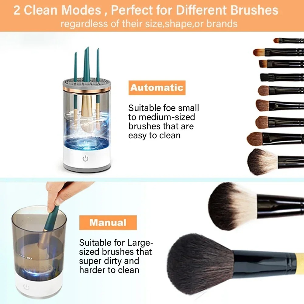Pembersih Kuas Makeup Elektrik - Beauty And Makeup Quotes ulasan dan harga
