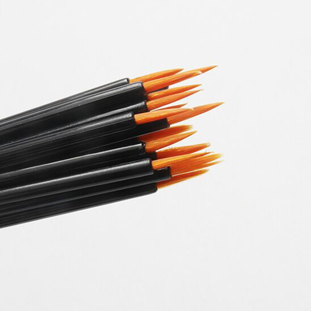 100 Buah Kuas Eyeliner Sekali  - Makeup Brush Set ulasan dan harga
