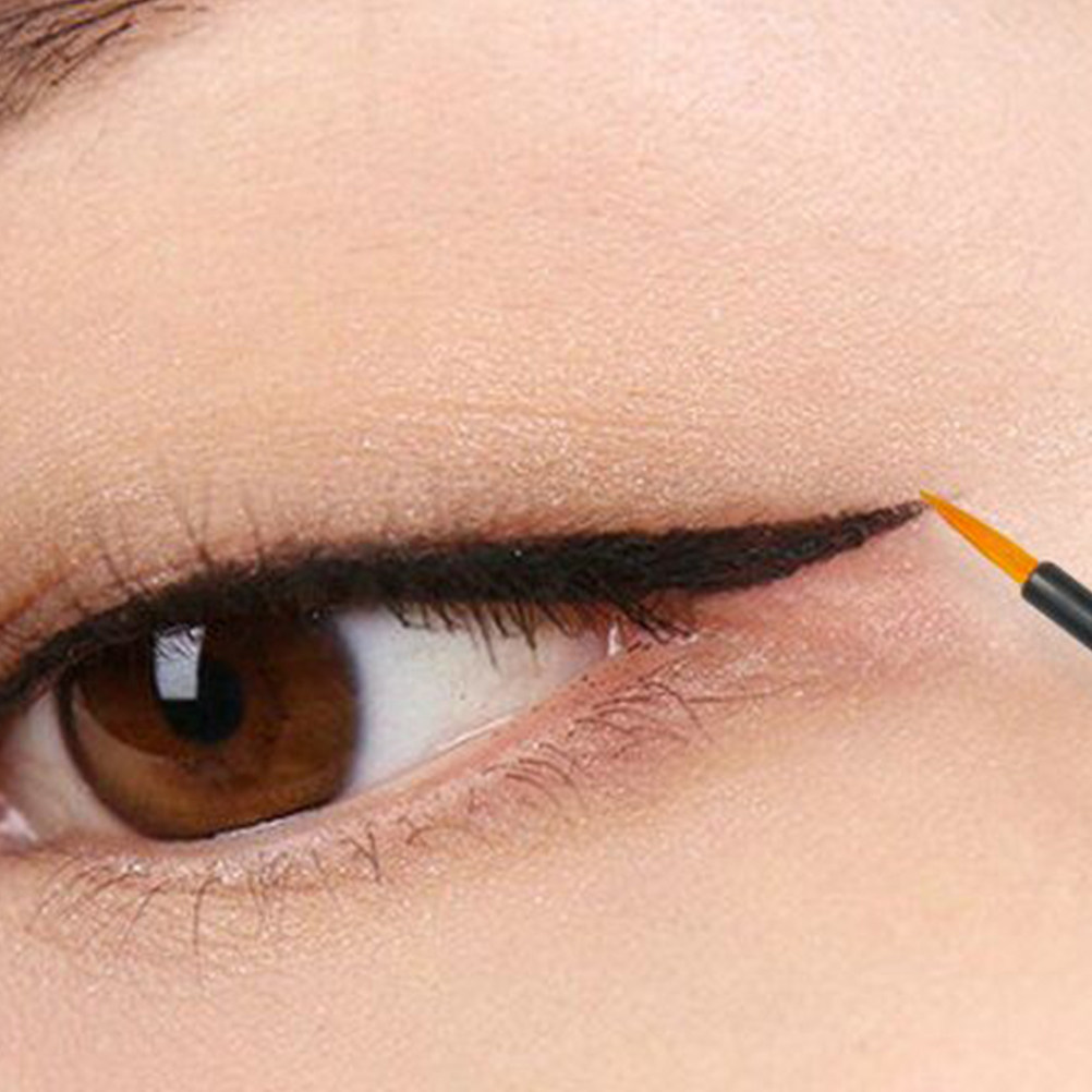 100 Buah Kuas Eyeliner Sekali  - Makeup Brush Set ulasan dan harga