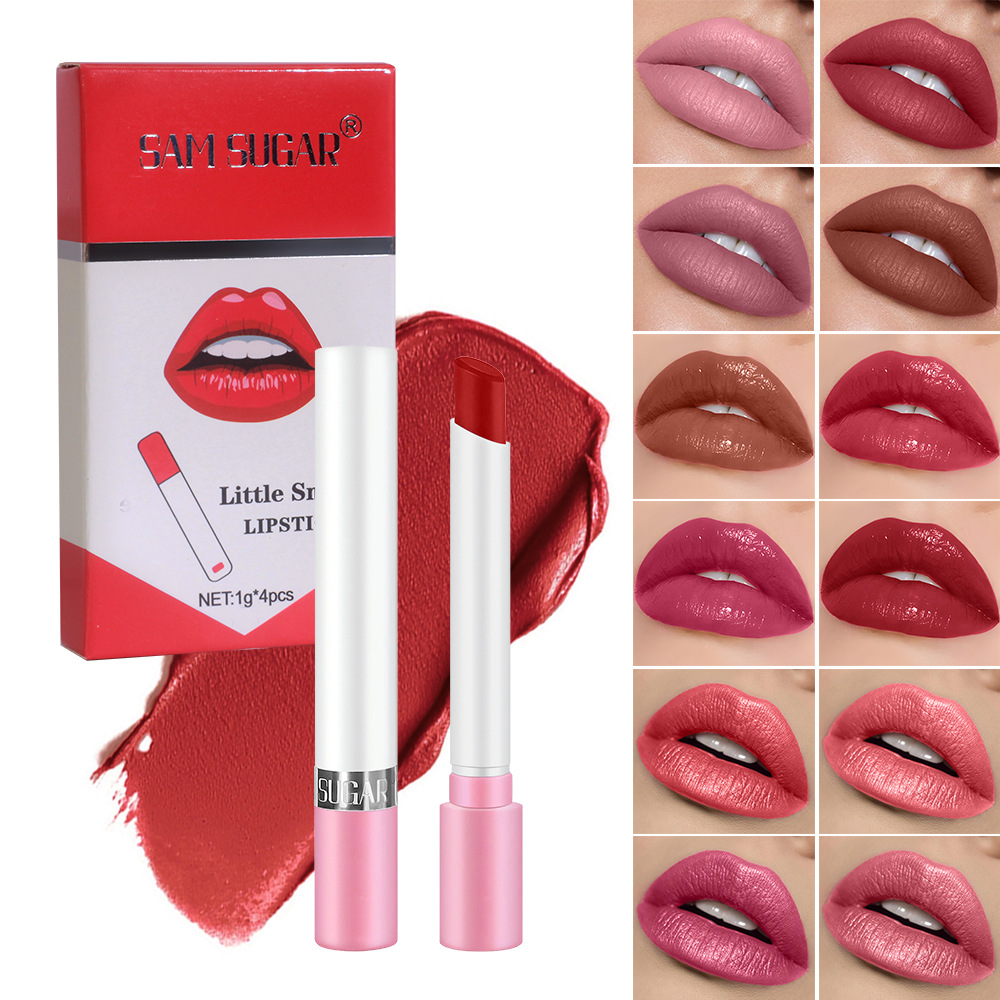 Set Lipstik Rokok 4 Pcs Pearl  - Beauty Makeup Stores ulasan dan harga