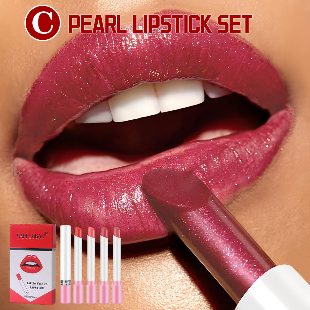 Set Lipstik Rokok 4 Pcs Pearl  - Beauty Makeup Stores ulasan dan harga
