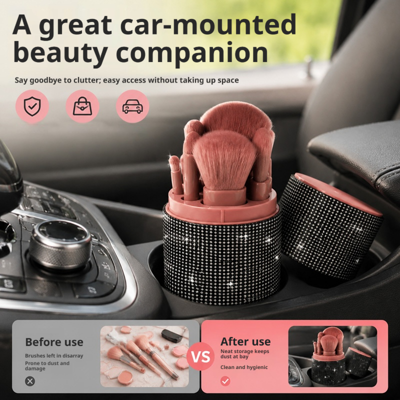 Tabung Penyimpanan Kuas Kosmet - Beauty And Makeup Quotes ulasan dan harga