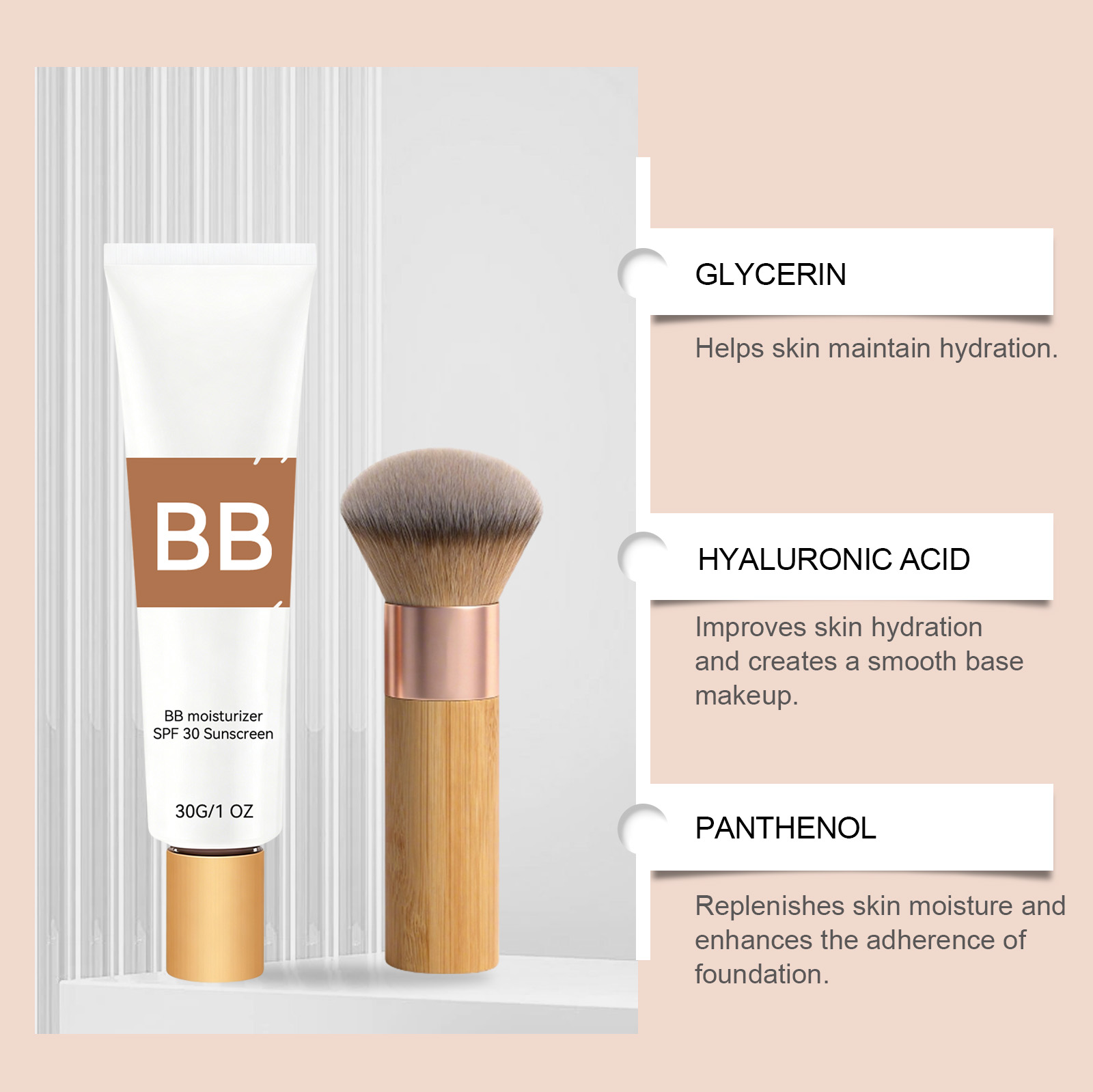 Krim BB Pelembap Berwarna SPF  - Makeup Beauty Ro ulasan dan harga