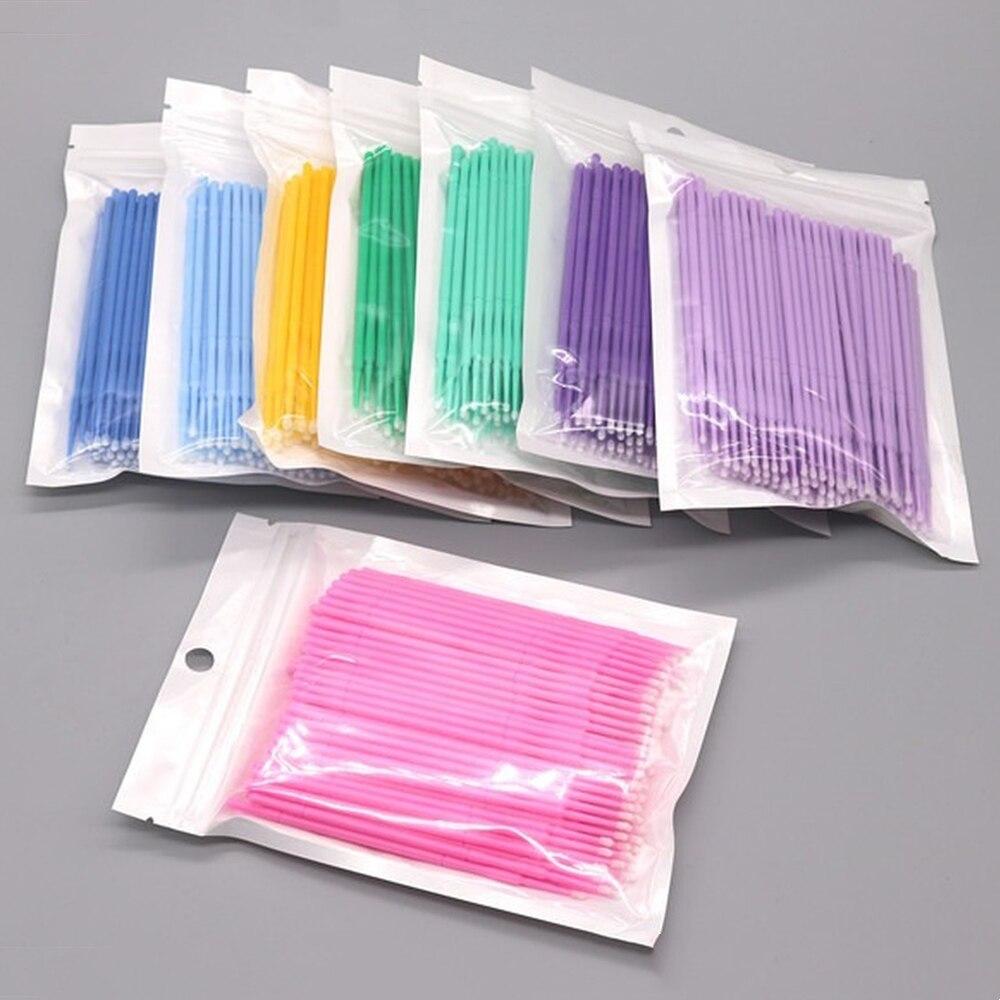 100 Buah/Lot Kuas Mikro Riasan - Beauty Makeup Brands ulasan dan harga