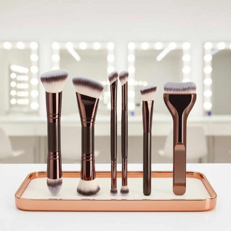 Set Kuas Rias Wajah Dua Sisi S - Huda Beauty Makeup Brush Set ulasan dan harga