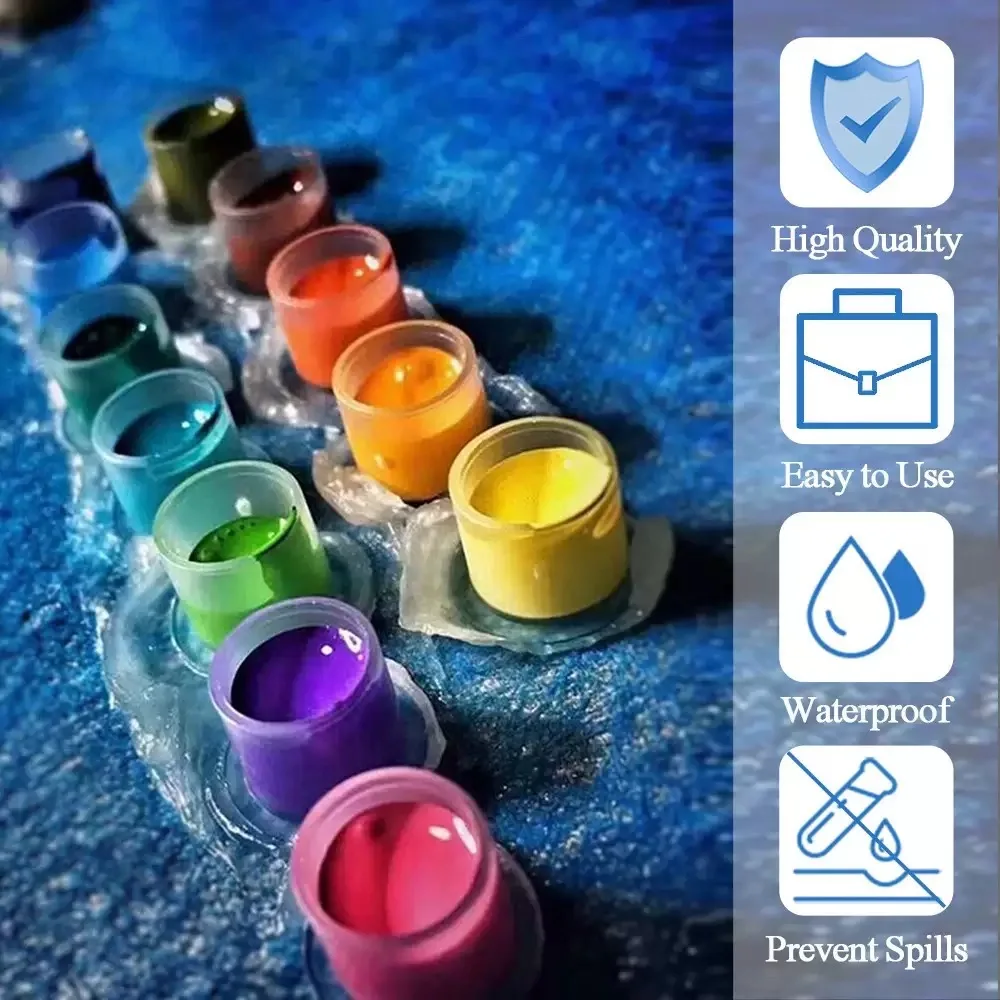 Satu Set Pigmen Tinta Tato 30M - Beauty Makeup Kit ulasan dan harga
