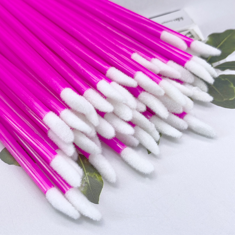 100 Buah Kuas Bibir Sekali Pak - Beauty Makeup Brands ulasan dan harga
