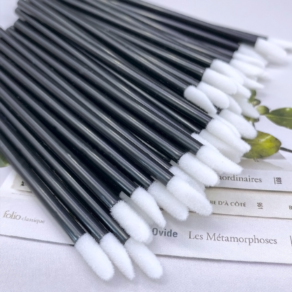 100 Buah Kuas Bibir Sekali Pak - Beauty Makeup Brands ulasan dan harga