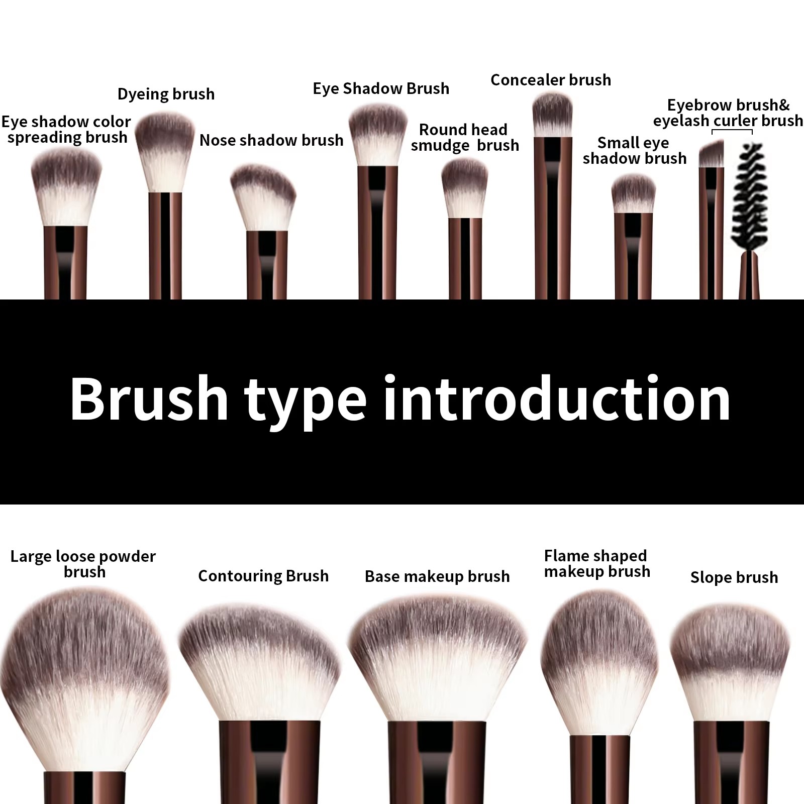 13 Buah Set Kuas Rias Wajah Fo - Huda Beauty Makeup Brush Set ulasan dan harga