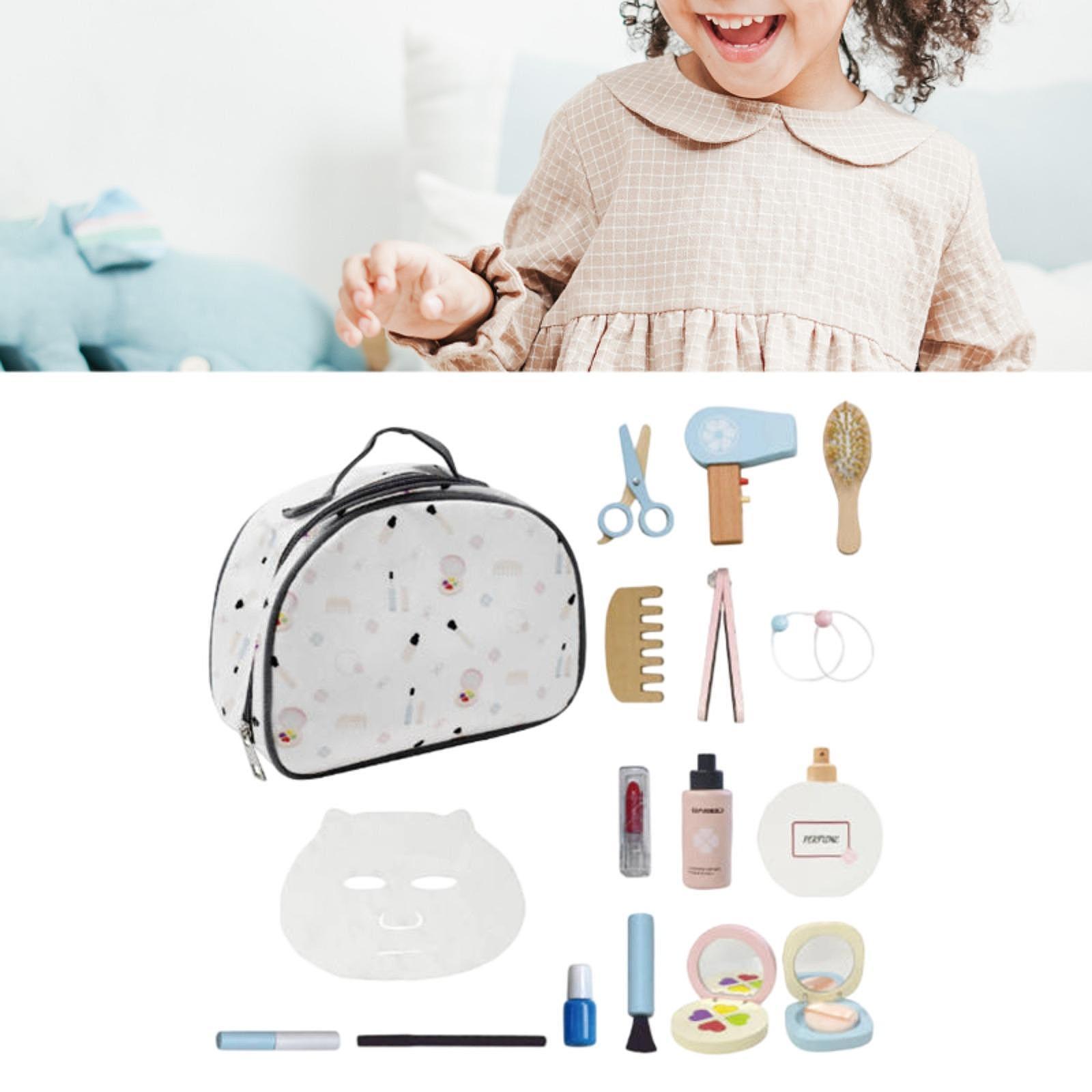 Set Mainan Rias Kayu Permainan - Makeup Beauty House ulasan dan harga