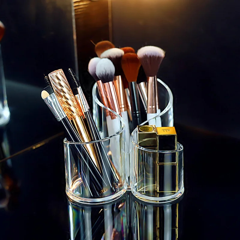 Kotak Penyimpanan Lipstik Akri - Beauty Makeup Desk ulasan dan harga