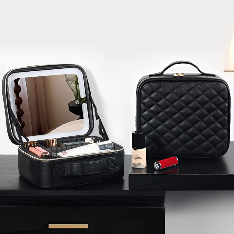 Tas Makeup Perjalanan dengan C - Beauty Zone Makeup ulasan dan harga