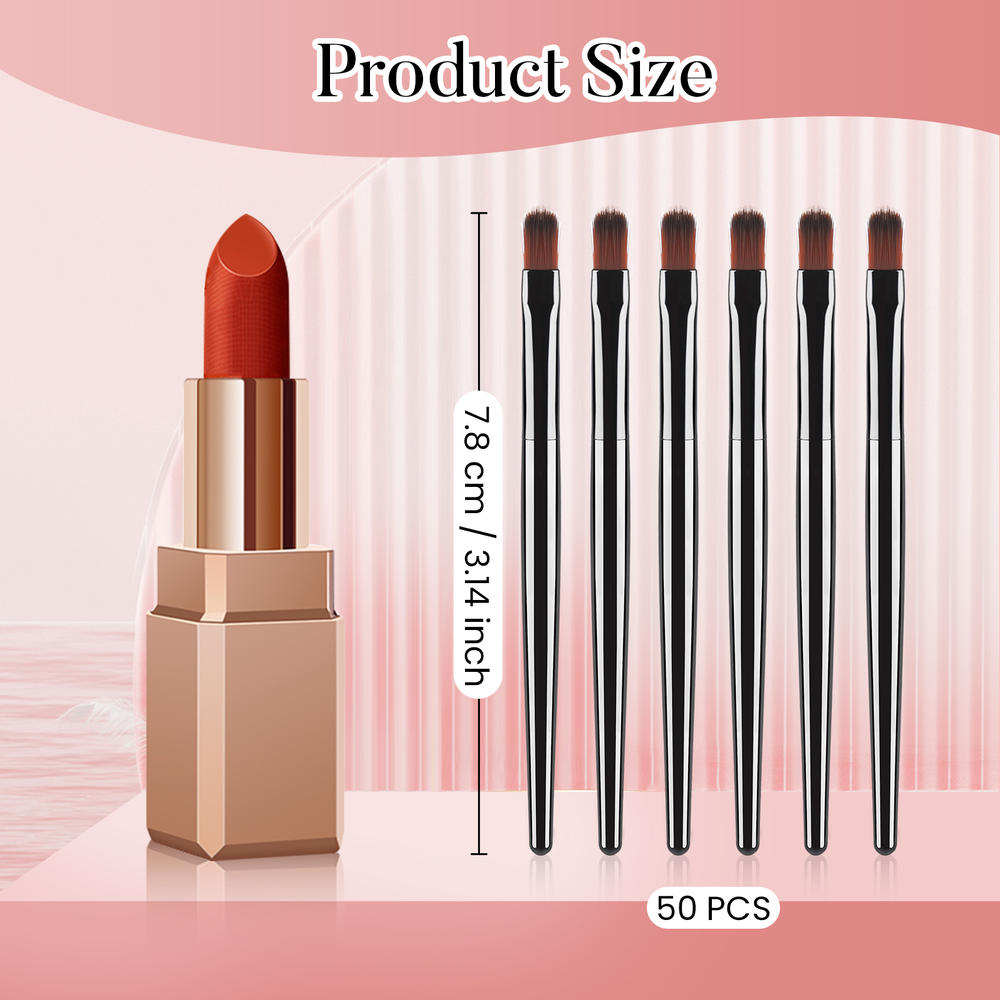 50/100 Buah Set Kuas Bibir Sek - Beauty And Makeup Quotes ulasan dan harga