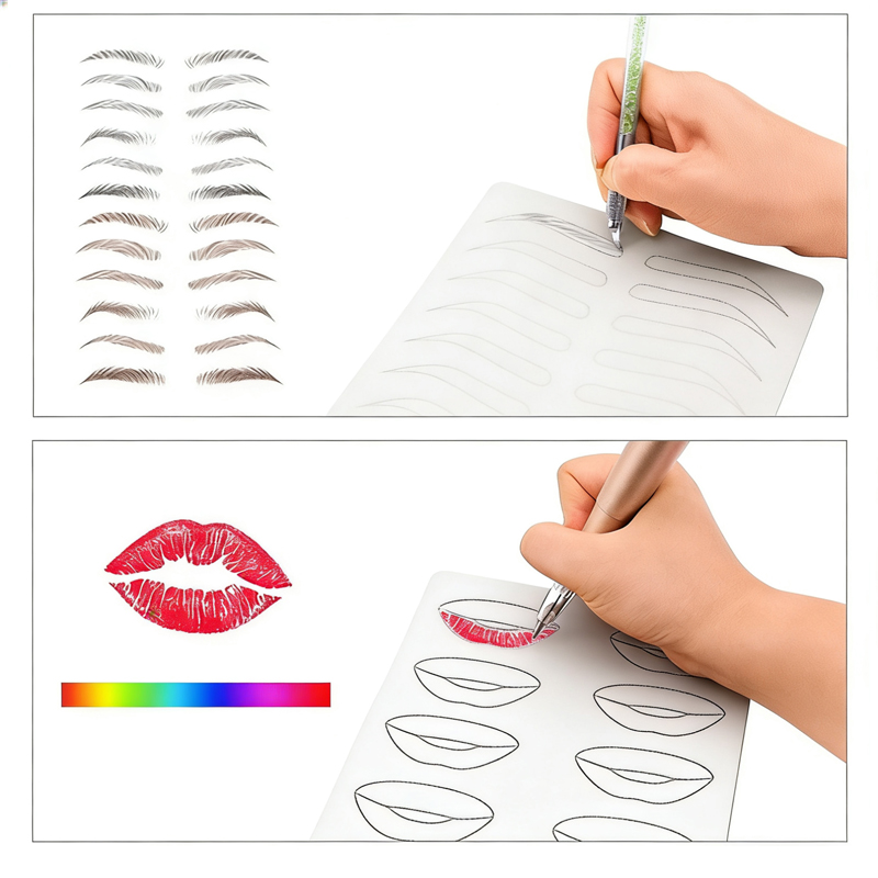 Kulit Latihan Tato Bibir Silik - Beauty Makeup Training ulasan dan harga