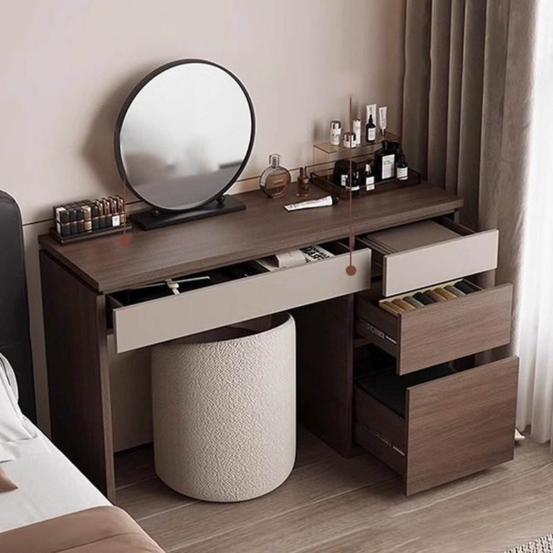 Meja Rias Kayu Modern dengan R - Makeup Beauty Lounge ulasan dan harga