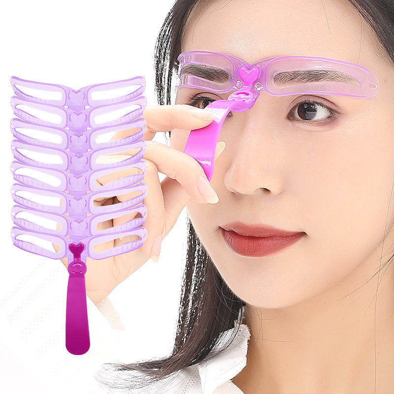 Stensil alis 8 dalam 1, dapat  - Beauty Makeup Kit ulasan dan harga