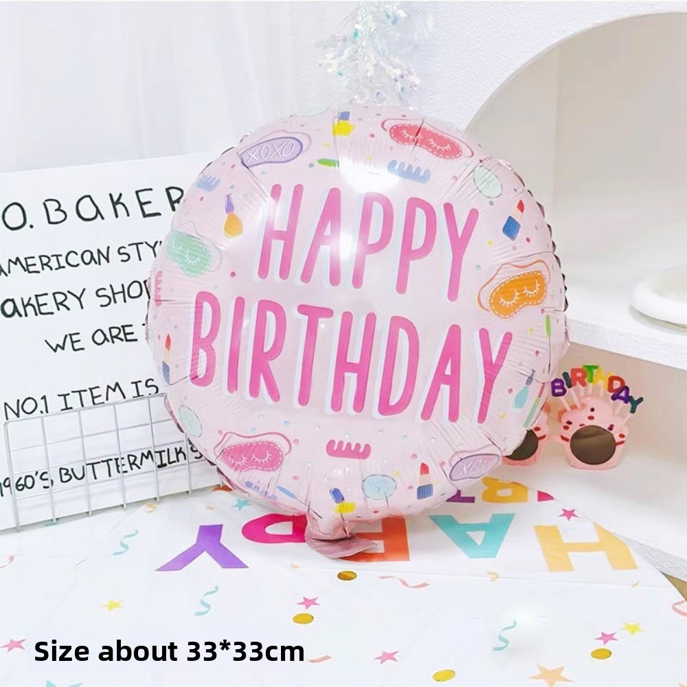 Balon Tema Kecantikan Kartun L - Makeup Beauty House ulasan dan harga