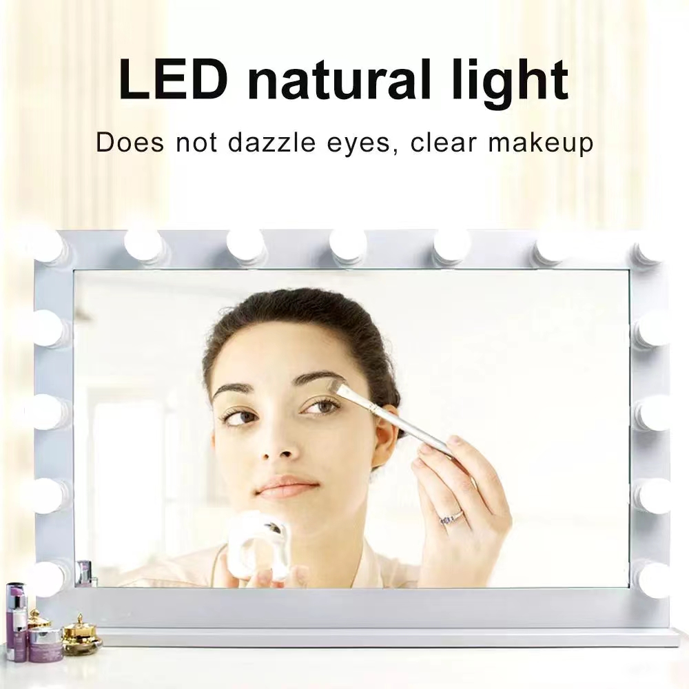 Lampu LED cermin pasta bola la - Beauty Makeup Desk ulasan dan harga