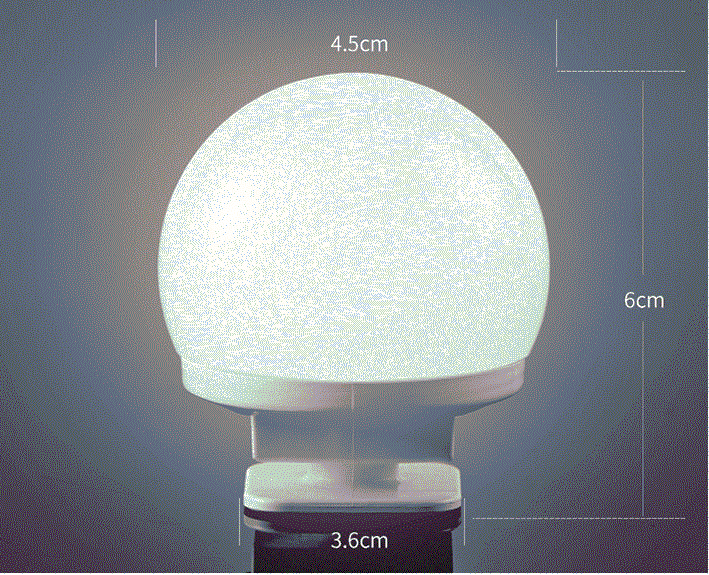 Lampu LED cermin pasta bola la - Beauty Makeup Desk ulasan dan harga