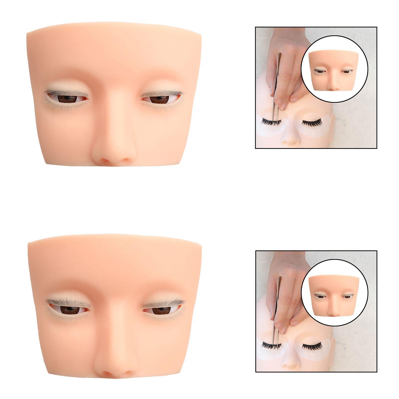Kepala Manekin Silikon untuk L - Beauty Makeup Training ulasan dan harga