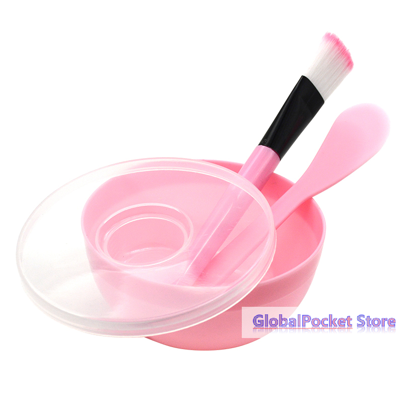 Set Kuas Masker Wajah, Mangkuk - Makeup Brush Set ulasan dan harga