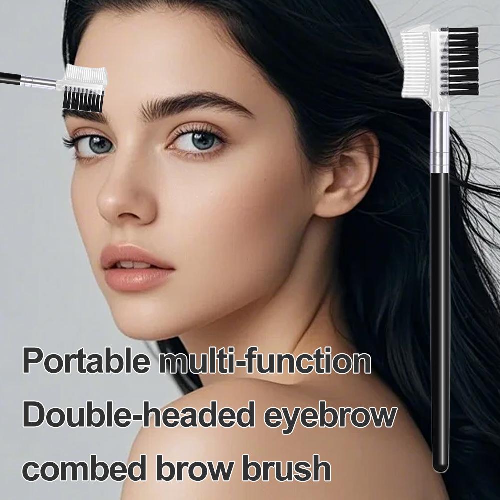 Sisir Alis Dua Sisi Kuas Rias  - Makeup Beauty Ro ulasan dan harga