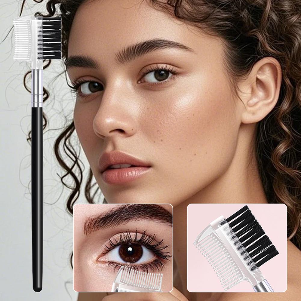 Sisir Alis Dua Sisi Kuas Rias  - Makeup Beauty Ro ulasan dan harga