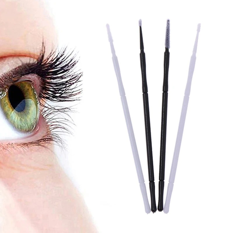 100 Buah Aplikator Kuas Mikro  - Makeup Beauty Ro ulasan dan harga