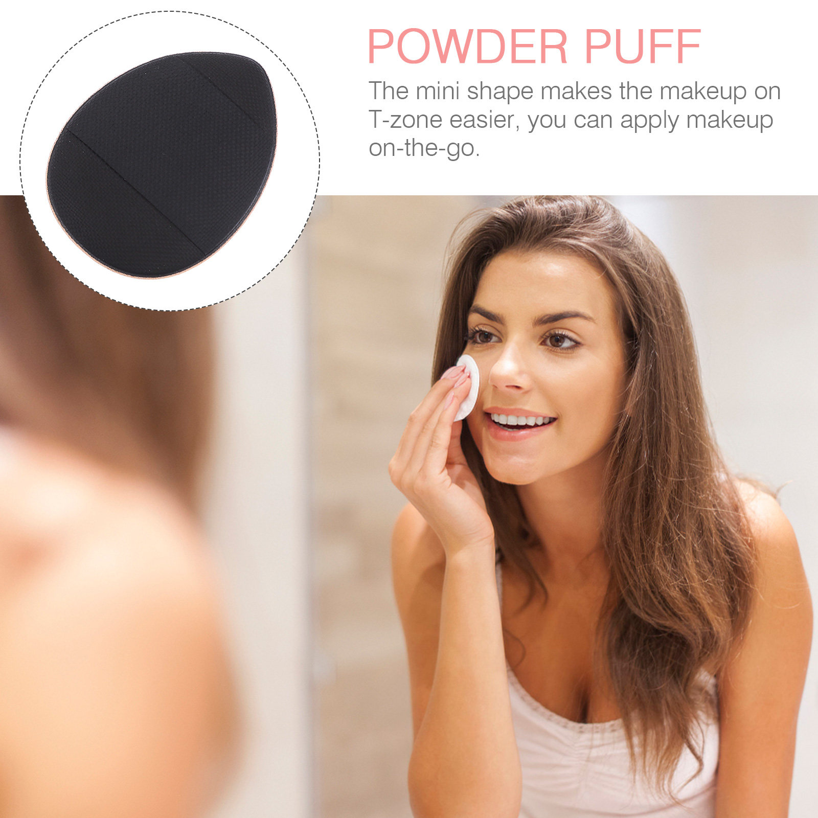 20Pcs Spons Bedak Mini untuk P - Beauty Zone Makeup ulasan dan harga