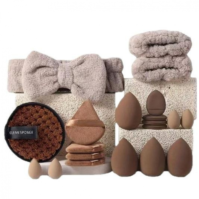 40 Pcs Set Alat Rias Wajah Len - Makeup Beauty Ro ulasan dan harga