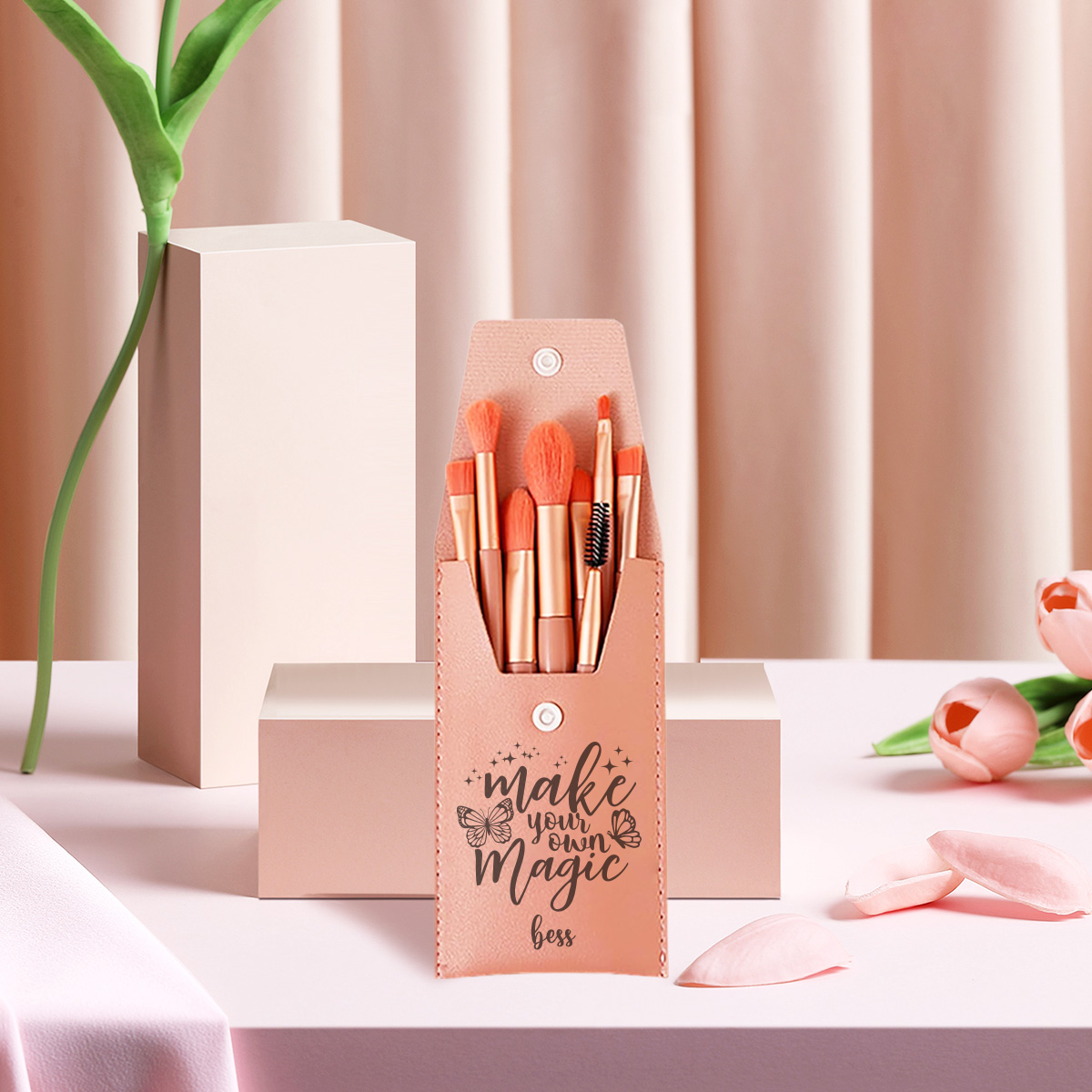 1 buah Kuas Rias Nama Kustom,  - Makeup Beauty House ulasan dan harga