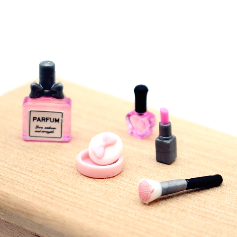 1 Set 1:12 Miniatur Rumah Bone - Beauty Makeup Kit ulasan dan harga