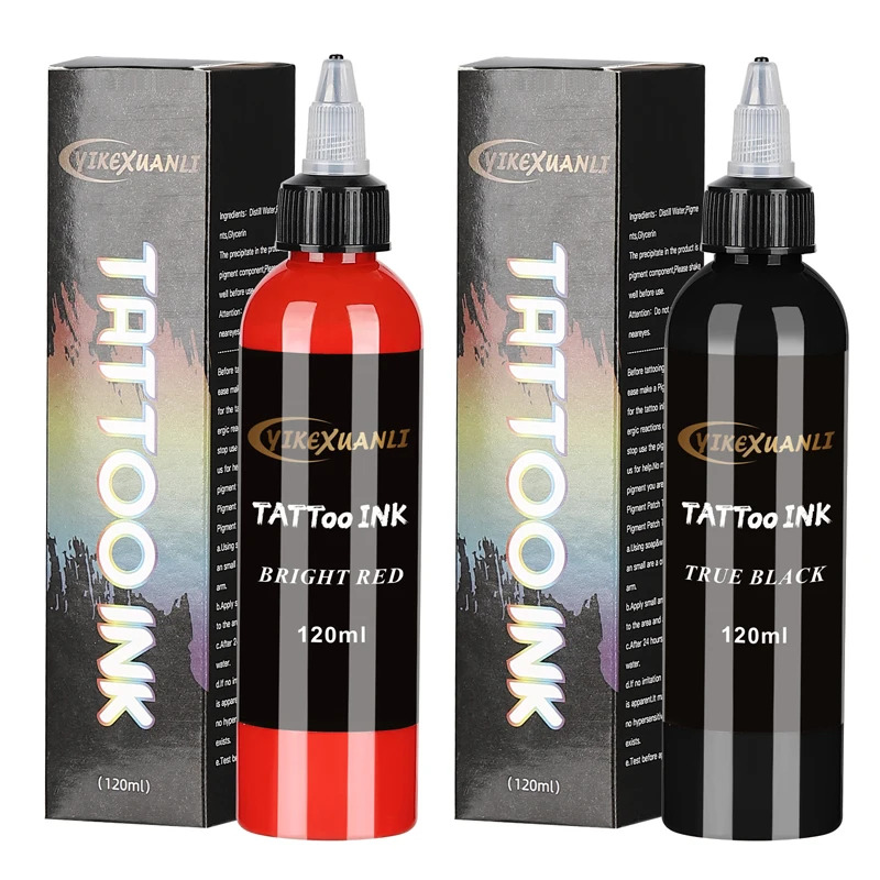 120Ml Pigmen Tinta Tato Merah/ - Beauty Makeup Kit Box ulasan dan harga